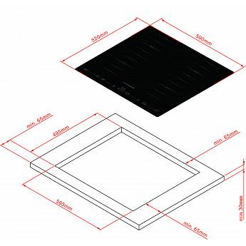 картинка Индукционная варочная панель Kuppersberg ICS 645 F 